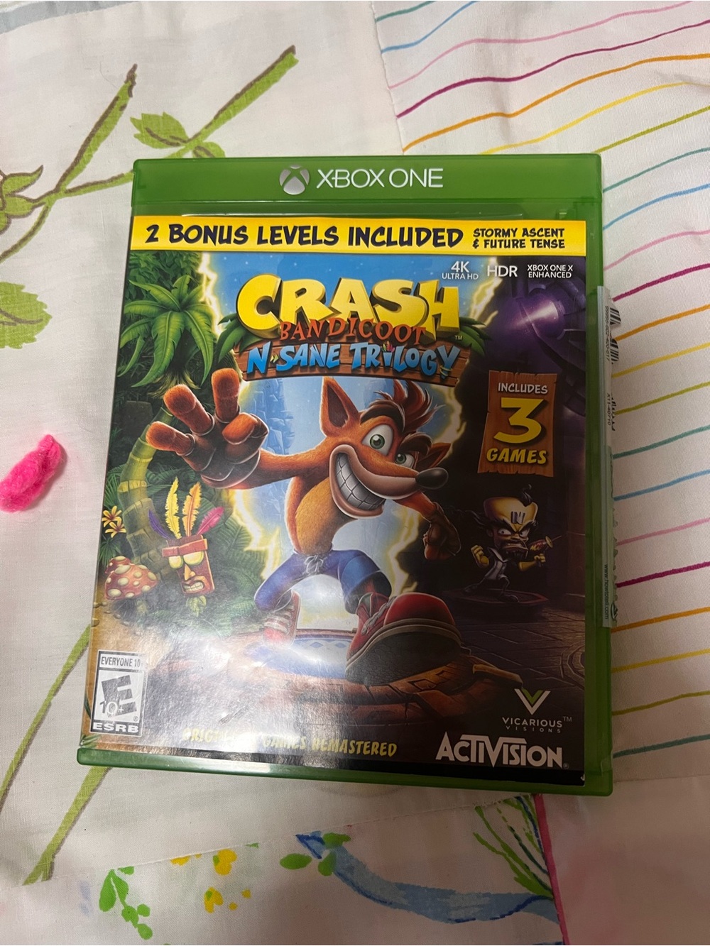 Crash Bandicoot N. Sane Trilogy - Green Case